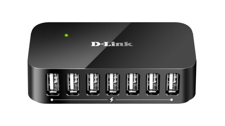 D-Link 7-Port USB 2.0 Hub DUB-H7