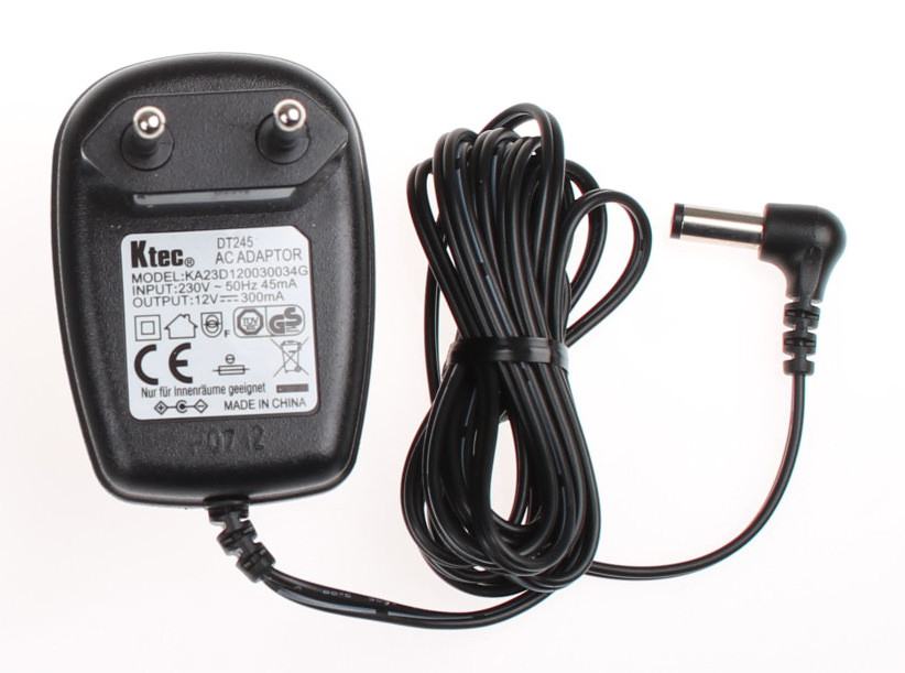 Ktec AC ADAPTOR KA23D120030034G  12V---300mA