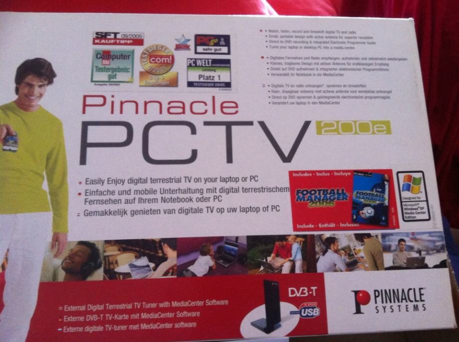 pinnacle tv 800e software