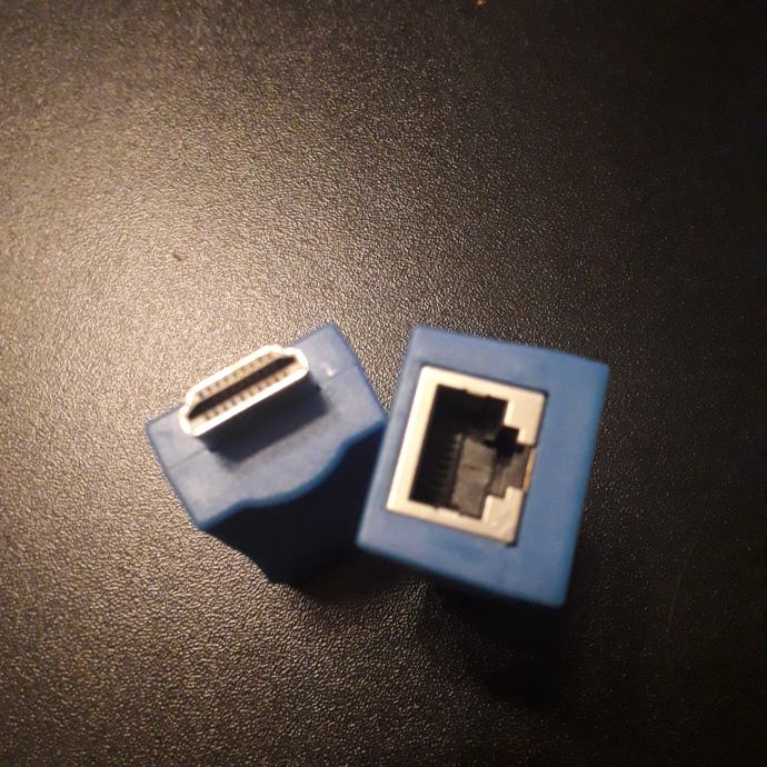 RJ45 konverter na HDMI