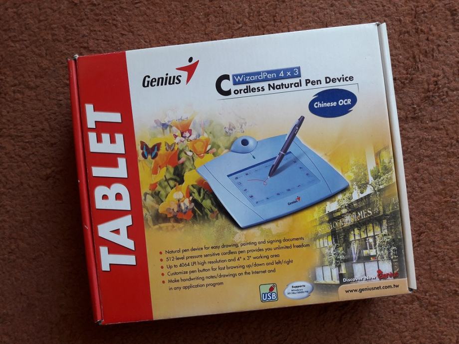 Tablet Genius WizardPen 4x3