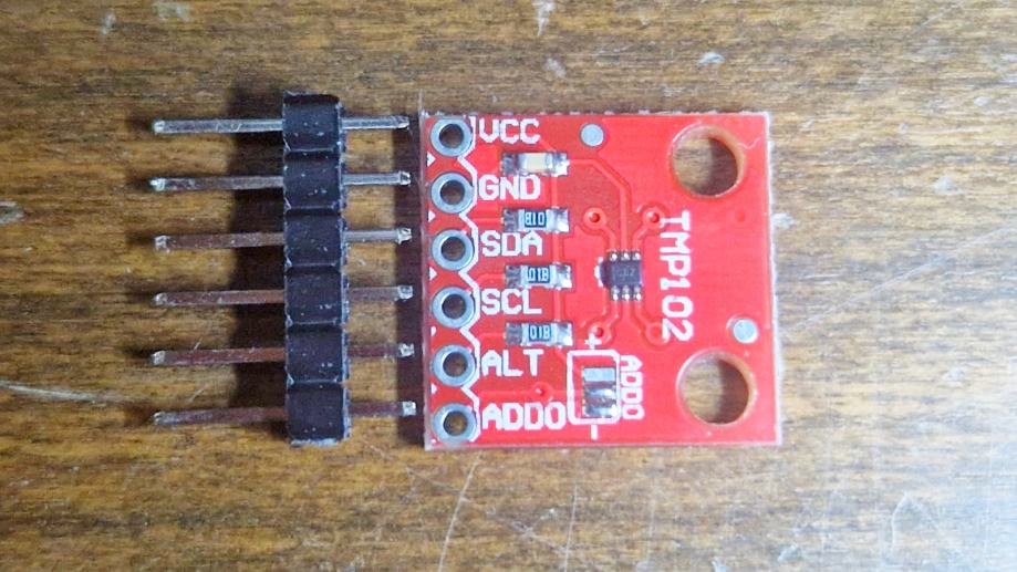 TMP102 - temperaturni senzor za mikroupravljač (I2C)