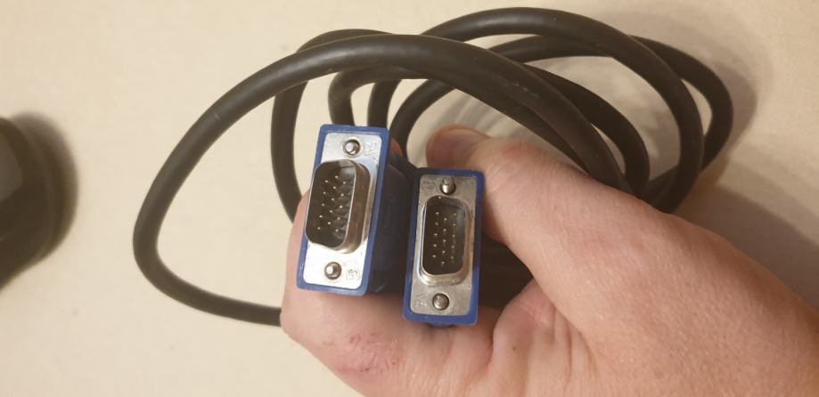 WGA monitor kabel 1,5m  15 pinski muški/muški