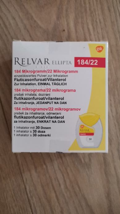 Revlar Ellipta 184/22