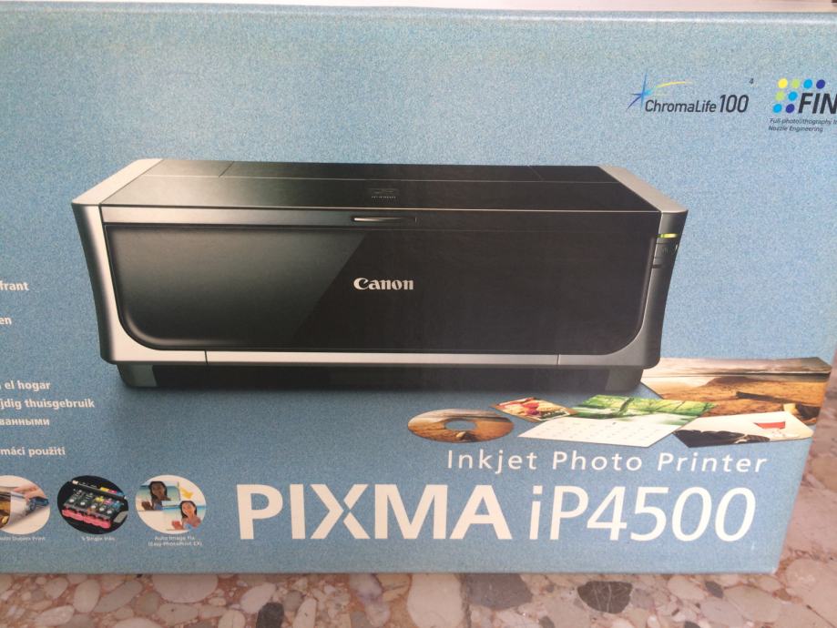 Не включается принтер canon pixma ip4500