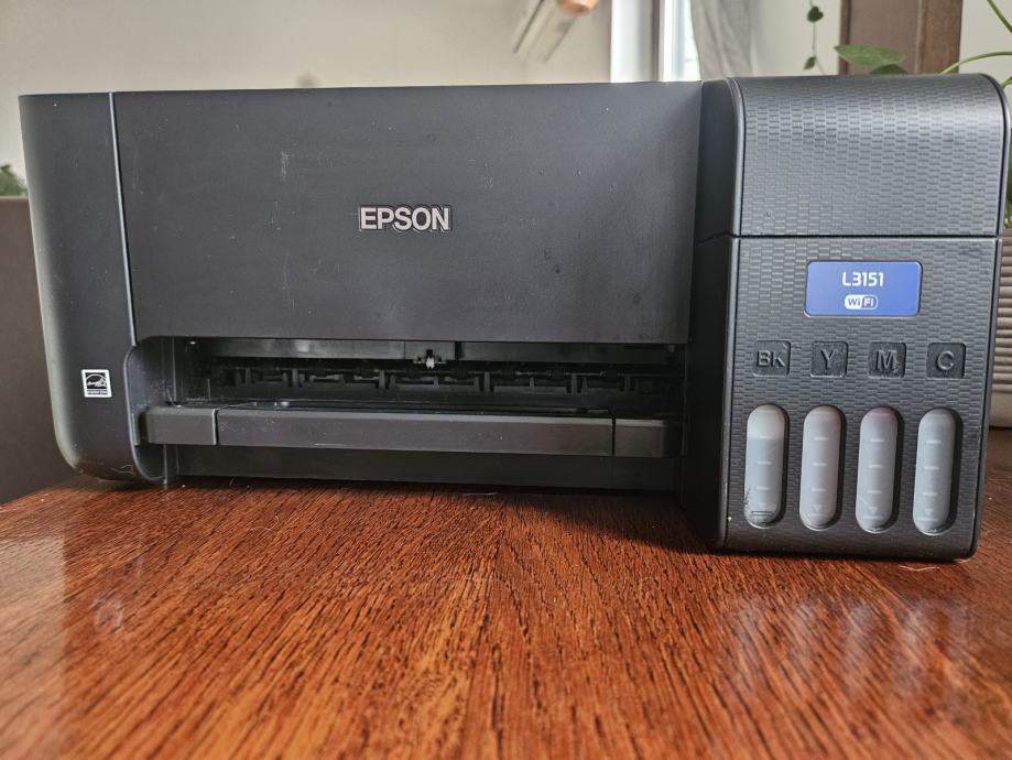 EPSON L3151 print/copy/scan/Wi-Fi direct + bočice boje