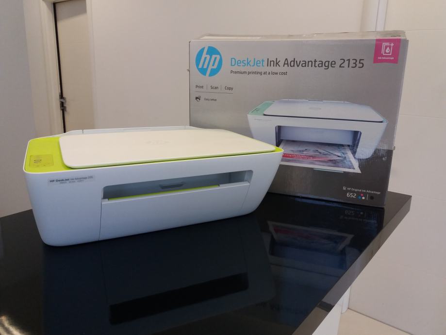 Hp deskjet ink advantage 2135 как сканировать