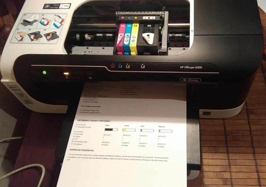 Hp officejet 6000 подключение