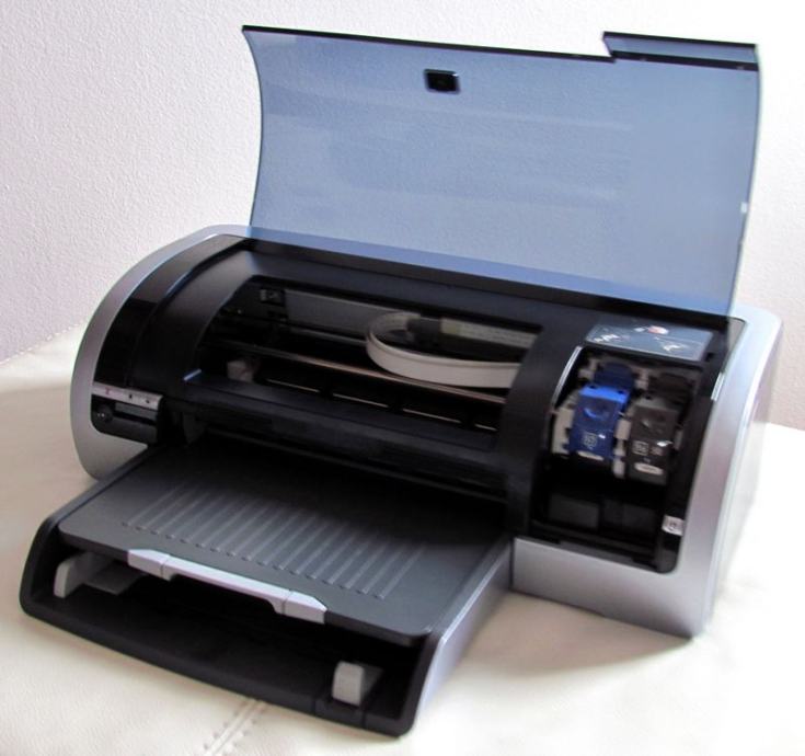 Hp deskjet 5652 замена картриджа