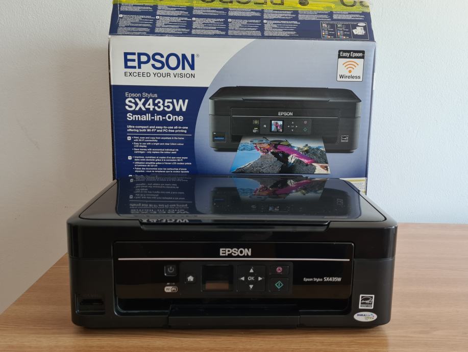 Multifunkcijski Inkjet Printer Epson Stylus Sx435w Poluispravan 4041