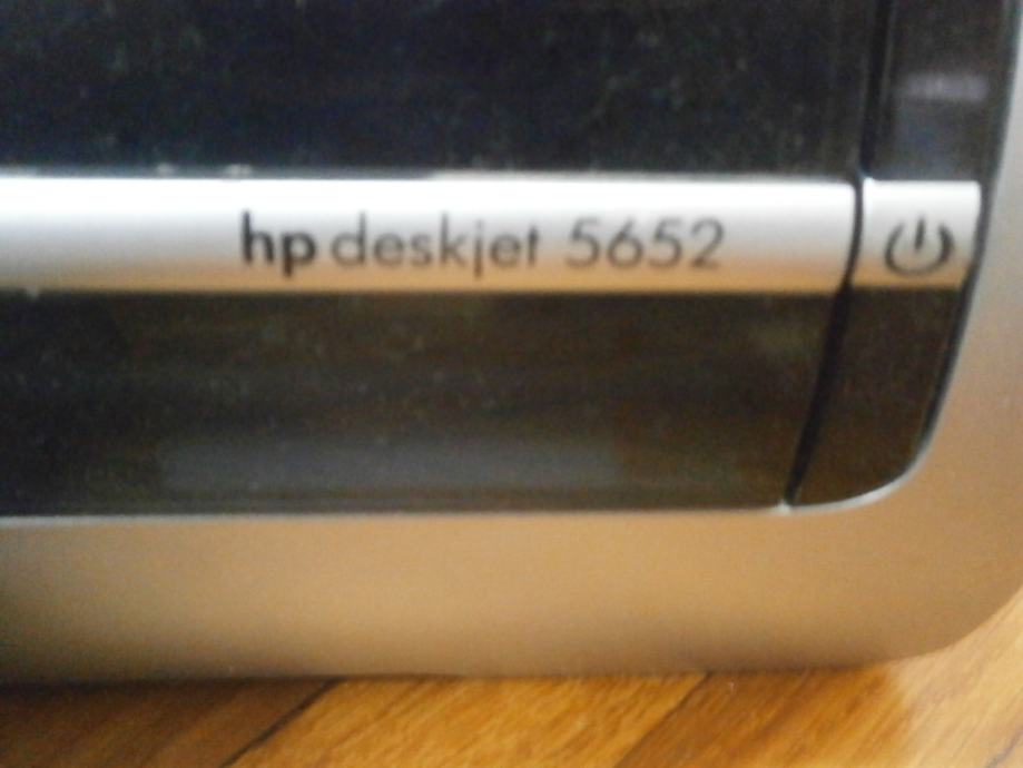 Hp deskjet 5652 замена картриджа