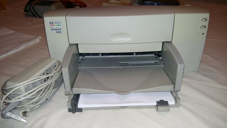 Принтер hp deskjet 840c замена картриджей