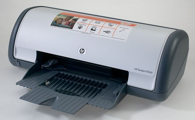 Принтер hp deskjet d1560 мигает лампочка