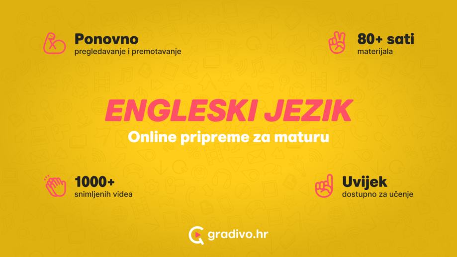 Online pripreme za maturu - Engleski jezik A i B