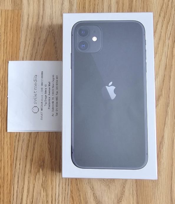 IPhone 11 64gb crni NOVO