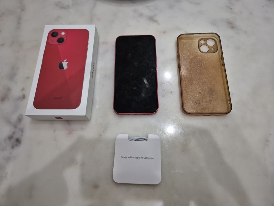 Apple iPhone 13  KUTIJA,MASKICA,KABEL NOVI 128 GB