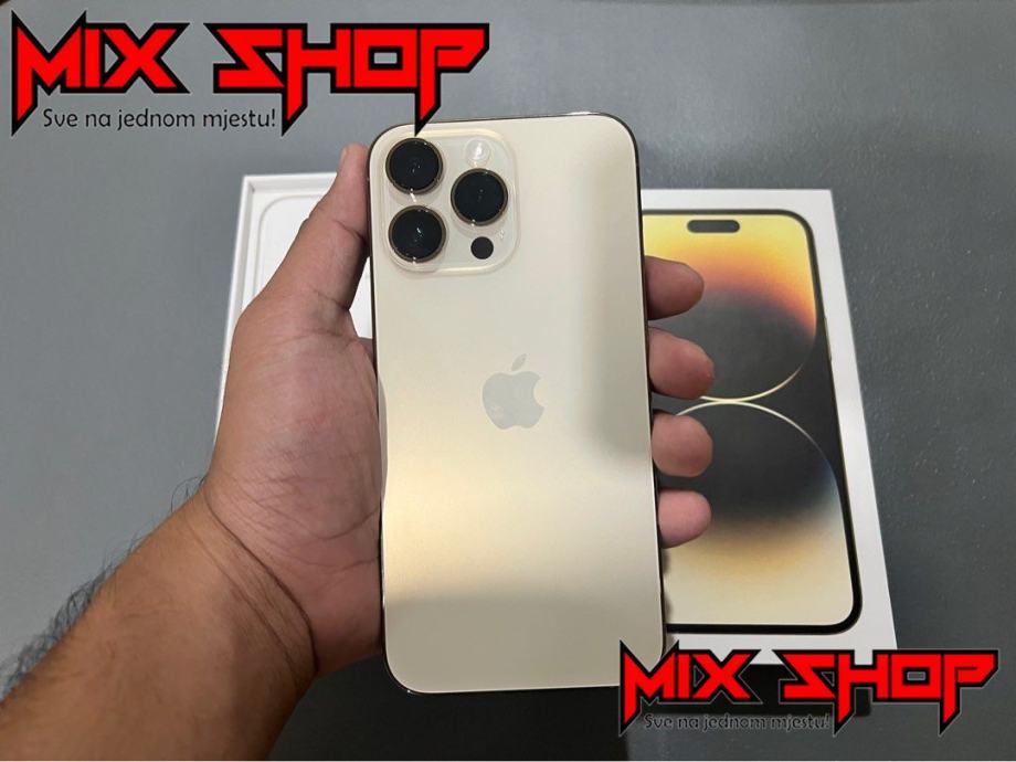 APPLE IPHONE 14 PRO MAX 512GB GOLD ◆TOP◆NOVOO◆GARANCIJA◆ZAMJENA DA◆