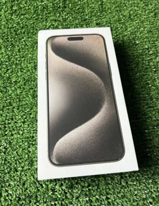 iPhone 15 Pro 1TB natural titanium, nov, garancija
