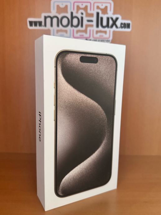 Iphone 15 Pro 128gb , R1 RACUN, VZ-KR-ZG ili dostava GLS