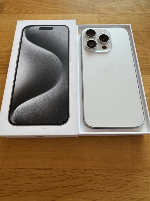 iPhone 15 Pro 128gb White Titanium