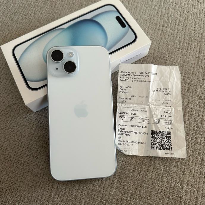 Iphone 15 Blue 128GB