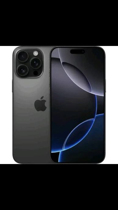 iPhone 16 pro 256gb NOVO ZAPAKIRAN