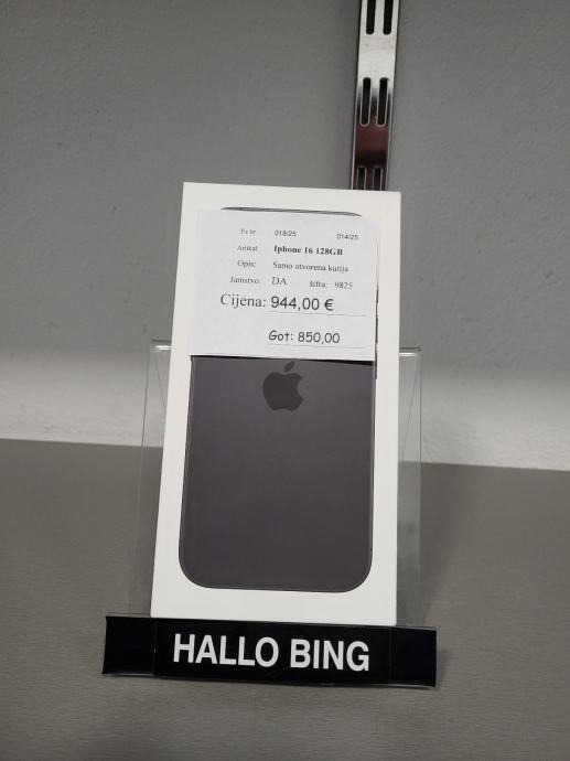 Iphone 16 128gb, novo