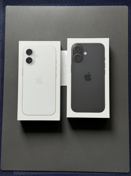 iPhone 16 128GB White & Black [NOVO RAČUN JAMSTVO 2 GOD]