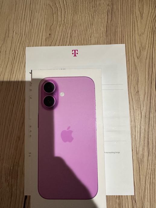 Iphone 16 256Gb Pink Novo Vakum Jamstvo Racun Dostava Hr