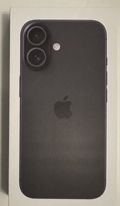 iPhone 16, Black, 128GB | Novo s 1god garancijom