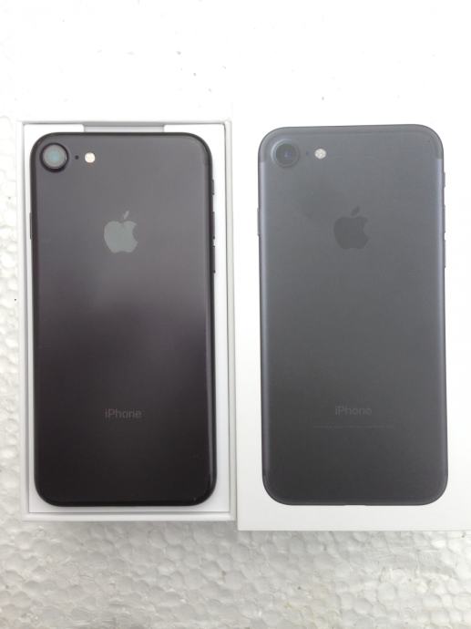 iPhone 7 black 32GB kutija, korišten!