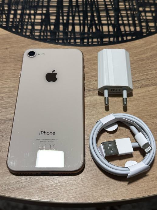 iPhone 8 256GB Gold • super stanje, baterija 88% •