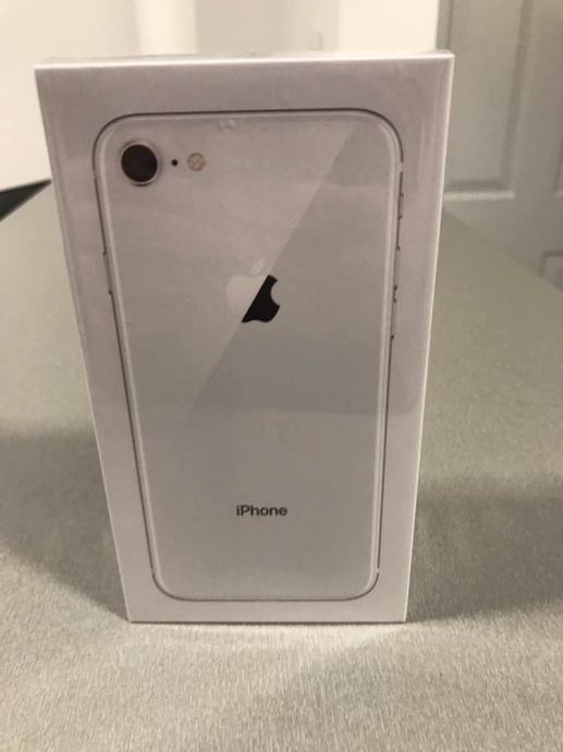 iPhone 8 Silver 64 gb NOVO ZAPAKIRANO JAMSTVO