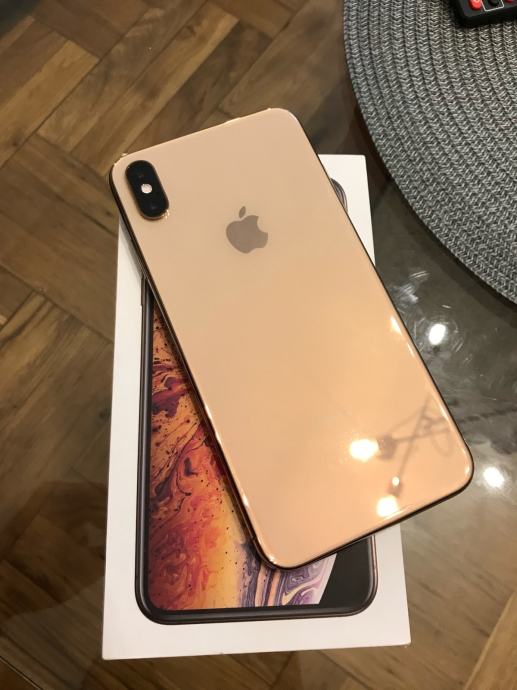 Iphone xs max 64gb gold