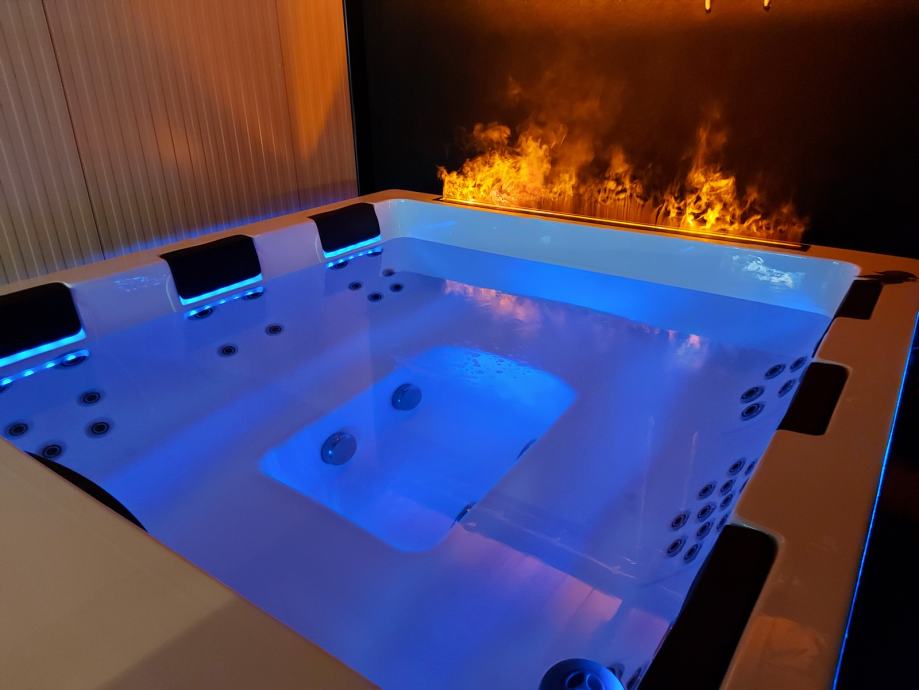 Passion Spas Serene 6 Firepit