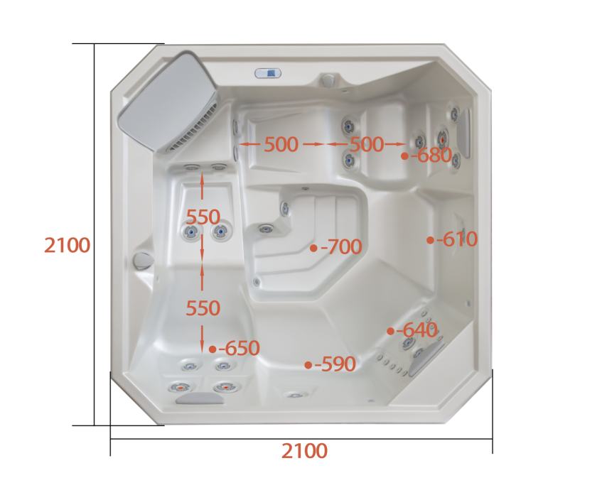 PONFIT T 215 TUCK TUB