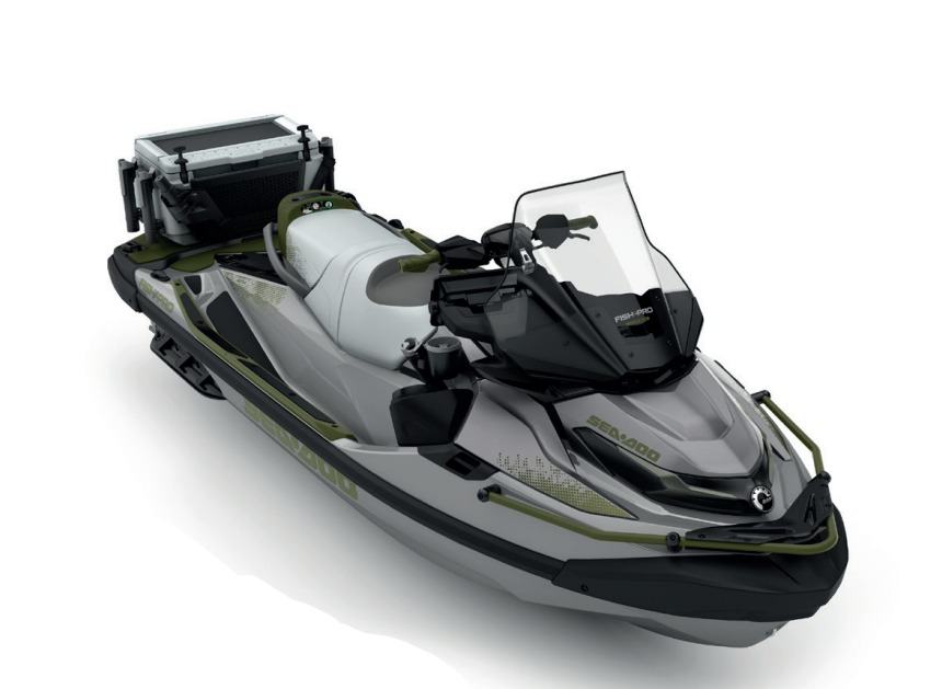 SEADOO 2025. GODINA FishPro APEX 300 iDF Shark Grey/Nori Green