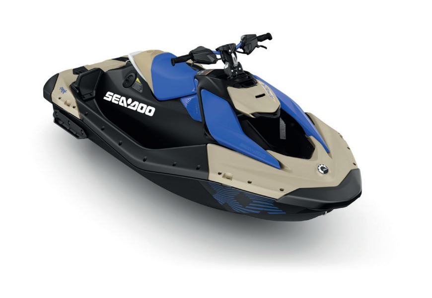 SEADOO 2025. GODINA Spark 1up Trixx 90 Sand / Dazzling Blue