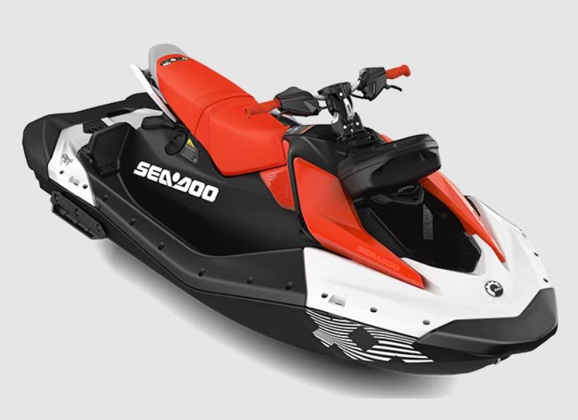 SEADOO 2025. GODINA Spark 3up Trixx 90 White / Dragon Red