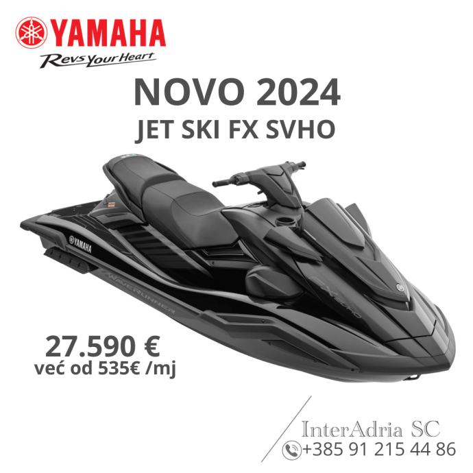 YAMAHA JET SKI FX SVHO - NOVO 2024