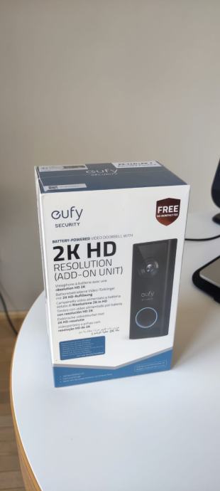 NOVO Anker Eufy Security bežično zvono Video Doorbell 2k (T82101W1)