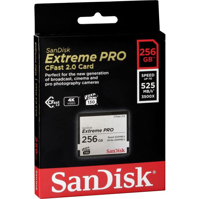 SanDisk Extreme Pro CFast 256GB