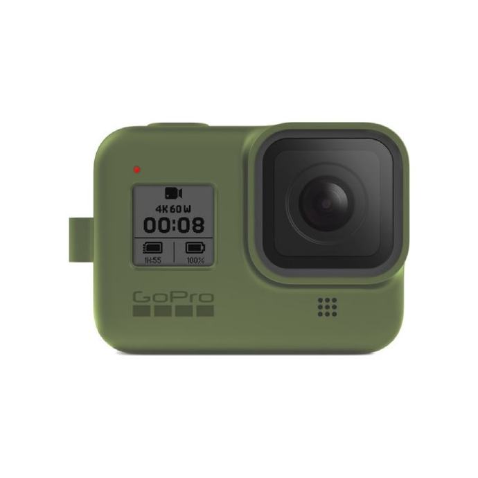 Silikonska navlaka za GoPro HERO8 Black Sleeve & Lanyard TURTLE GREEN