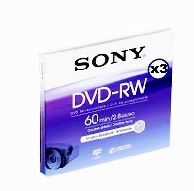 Sony Dvd Rw Min Gb Mini Cm Dvd Double Sided Double Face