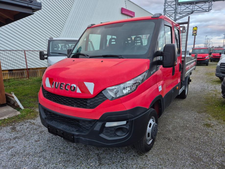 IVECO DAILY 2,3 D 35C13,kiper,7 sjedala,klima,vrhunsko stanje,B kat, 2016 god.