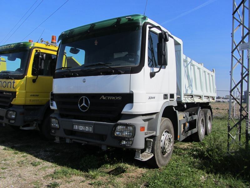 Mercedes Actros 3344 K, 2007 god.