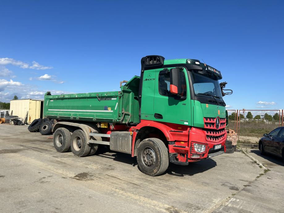 MERCEDES AROCS 2645 MEILER kiper bordmatik, 2015 god.