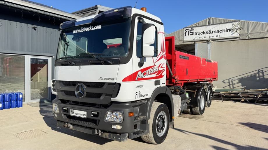 MERCEDES BENZ ACTROS 2532 6x2 KIPER, 2010 god.