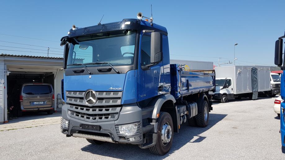 Mercedes-Benz AROCS 1845 K . 3-strani MEILLER . EURO6, 2014 god.