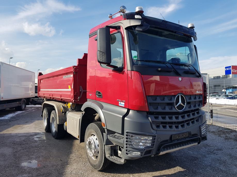 Mercedes-Benz AROCS 2645K 3-strani MEILLER BORDMATIK. EURO6, 2016 god.